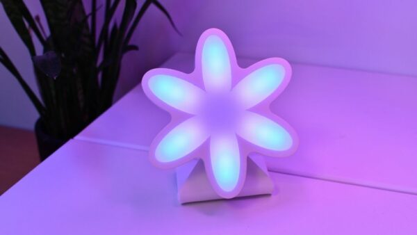Animation lumineuse du mode relaxation de Flower par Ullo
